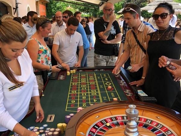 La table de Roulette pour votre soirée Casino
