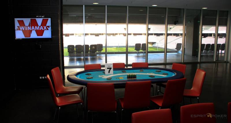 Tournoi de Poker à l'Allianz Riviera à Nice organise par Esprit Poker