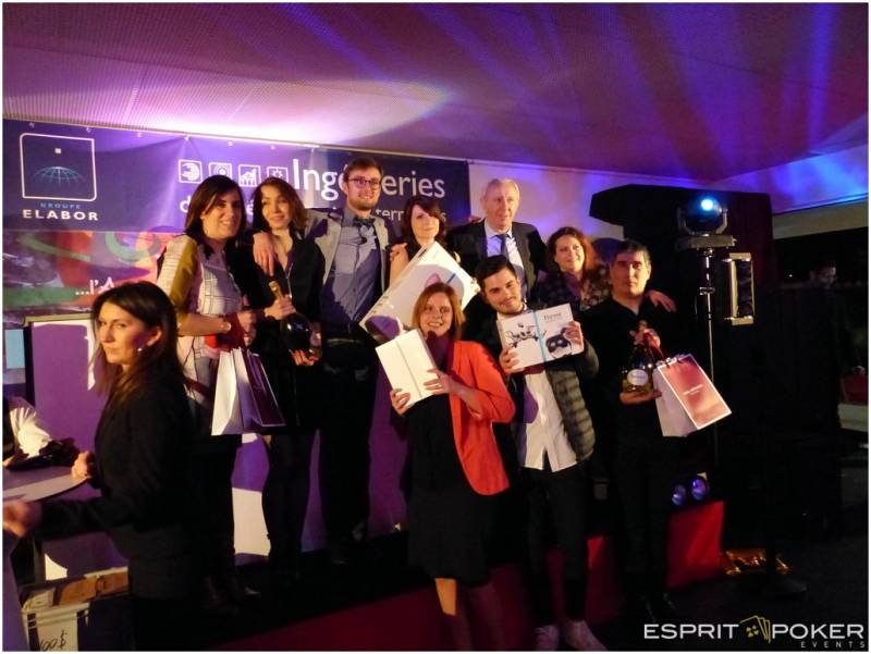 Les gagnants d'une soirée casino organisée à Dijon