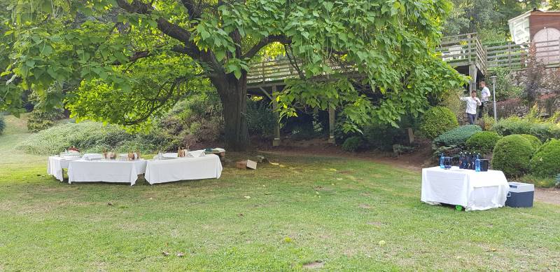 Animation pour le vin d'honneur d'un Mariage en Ardèche