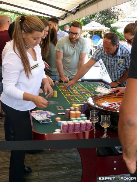 Animation Casino pour une fête du personnel dans l'Ain