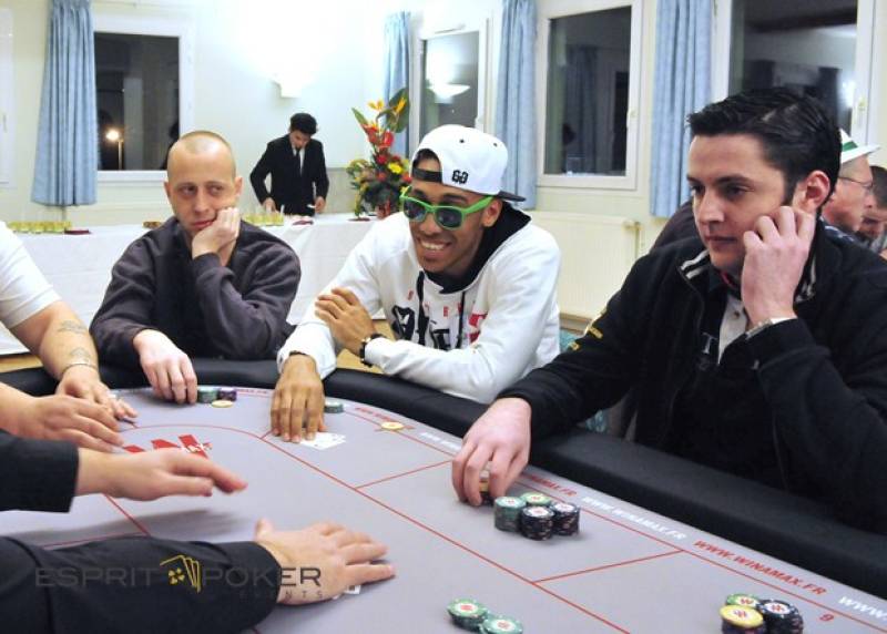 Tournoi de Poker organisé pour les partenaires d'un club de football professionnel avec Esprit Poker