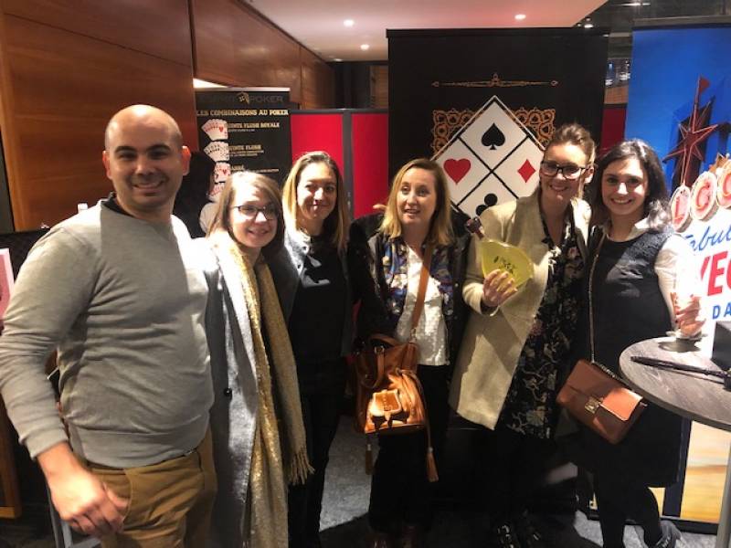 Les gagnants d'une soirée casino réalisée à Lyon Cité Internationale