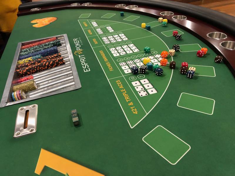 La table de Dés de la Fortune 