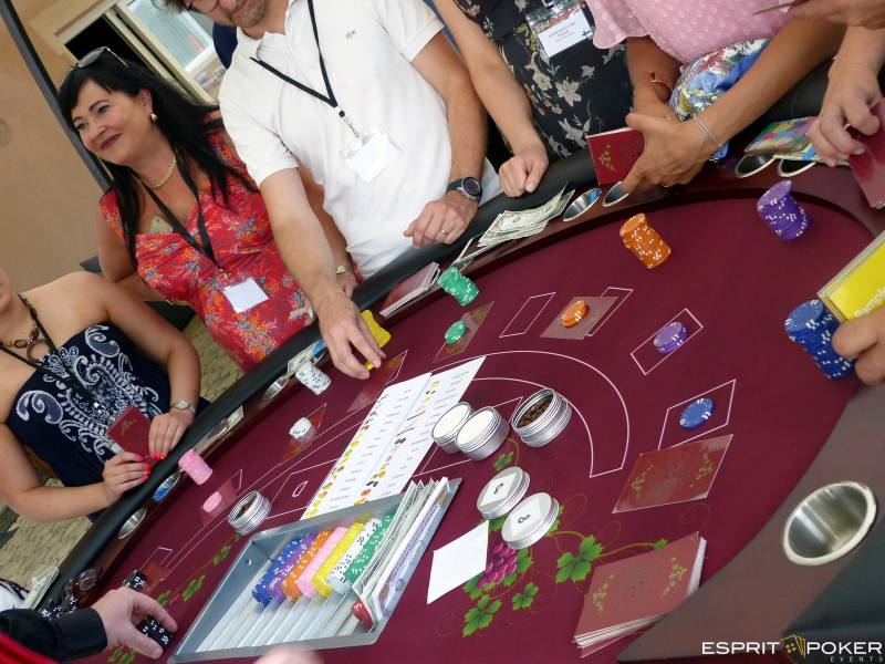 Le casino des arômes du vins, une idée originale d'animation pour entreprise