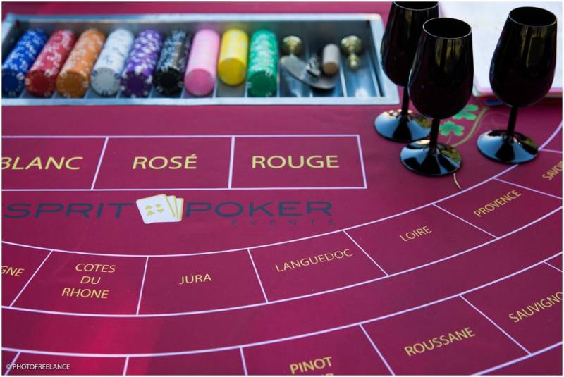 Une idée originale pour votre inauguration : le casino des vins