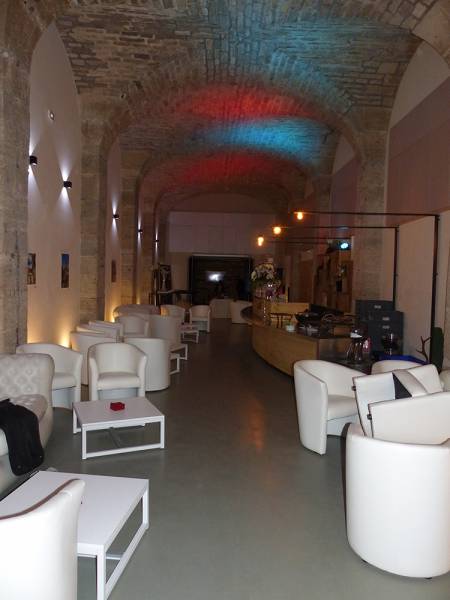 Configuration du caveau des Ducs lors de l'anniversaire organisé ce printemps avec une animation casino à Dijon