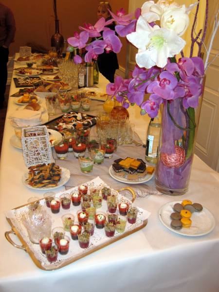 Cocktail dînatoire pour votre réception à Lyon