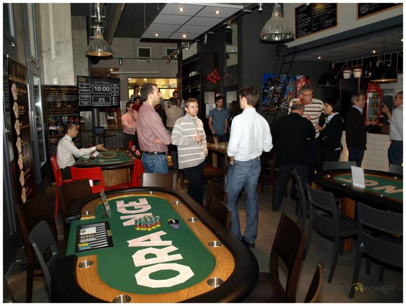 Animation poker pour le CE de Orange dans l'informatique