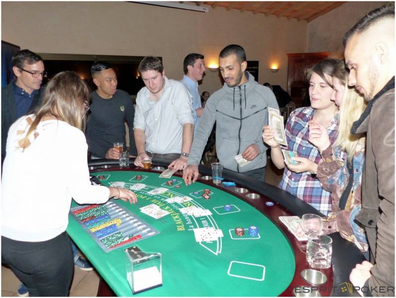 Animation casino pour comité d'entreprise