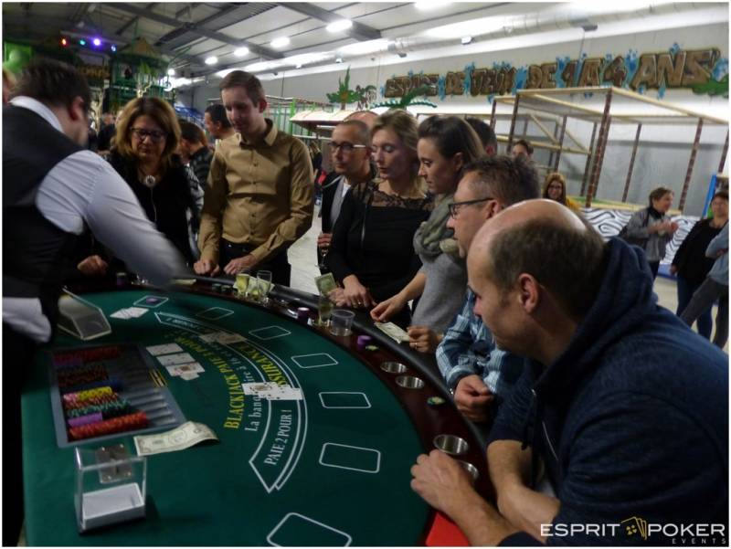 Animation Casino pour les parents pour soirée arbre de noël de fin d'année
