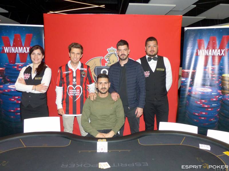 Les 3 finalistes de la 5e édition de l'OGCN Poker Live en 2019