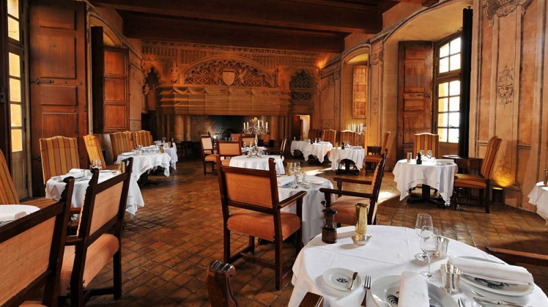 le restaurant bientôt étoilé du château de bagnols proche de lyon