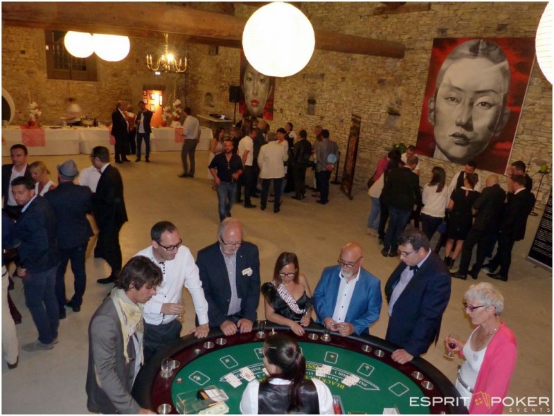 Soirée Casino dans un lieu atypique avec traiteur